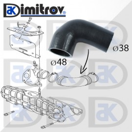 Маркуч турбо Volkswagen Golf Passat Vento Transporter